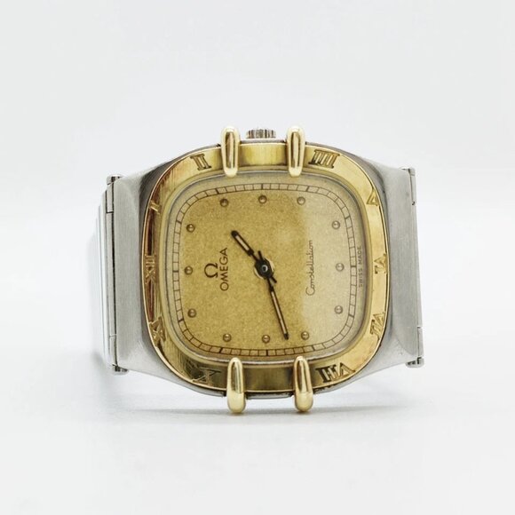 Omega Watch 22mm Women's Gold X Silver 600-070825 - Picture 2 of 9